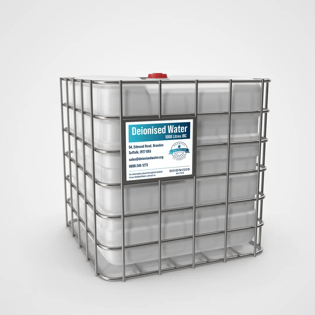 1000 Litres Deionised Water IBC For Autoclave Machines 1 1000 Litres Deionised Water IBC For Autoclave Machines